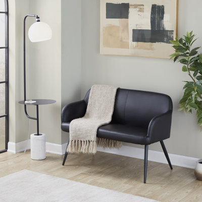 Ankney Faux Leather Upholstered Bench