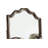 Baudouin Weathered Oak Finish Mirror