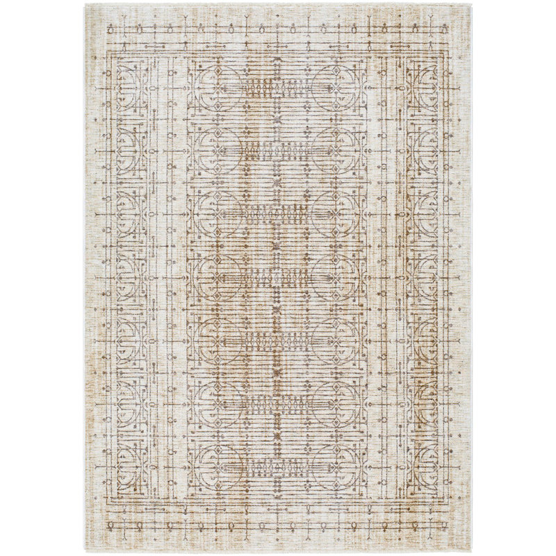 Usonia Geometric Indoor Rug, Rectangle 5' x 7'8"
