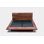 SQ Walnut Solid Wood Standard Bed