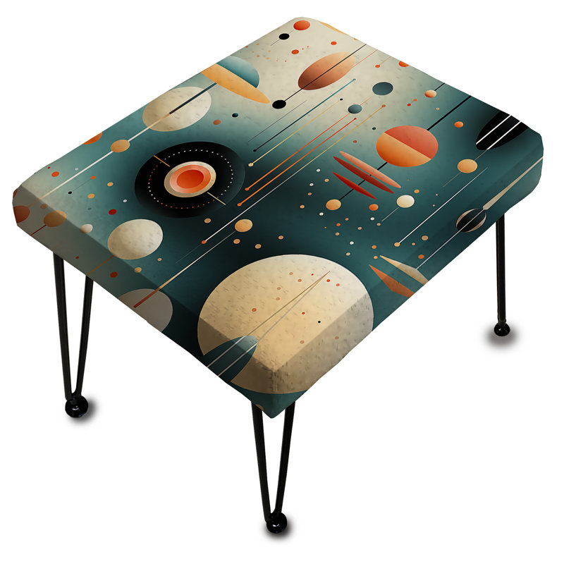 Repose-pieds Retro Futurism Vibe - Mid-Century