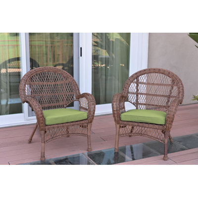 Maltby Wicker Outdoor Lounge Chair