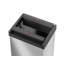 Metal Swing Top Waste Bin - 35L-13526692