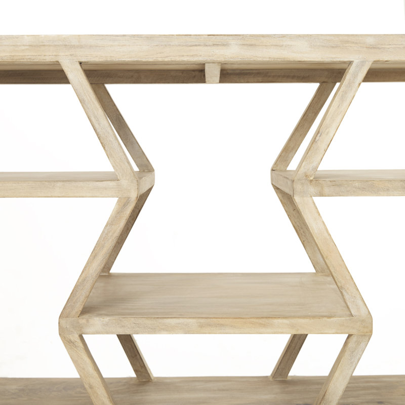 Console en bois massif 66 "