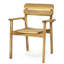 Charvi Stacking Patio Dining Armchair with Cushion