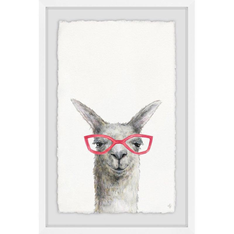 Pink Sunglasses - Painting, 61cm H x 41cm W