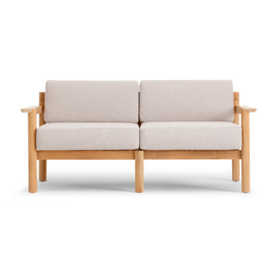 Haven 62.5'' Wide Teak with Sunbrella® Cushions