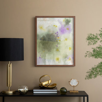Veil Of Sunshine II Framed Print - Solid Wood