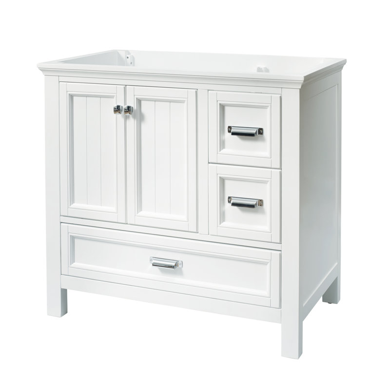 Brantley 36" White Painted Single Bathroom Vanity