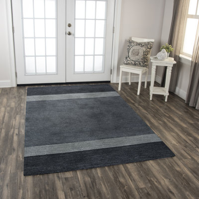 Performance Wool Striped Indoor Rug