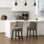 Tabouret de comptoir rembourré Lucia-113050971-113050975-128764352
