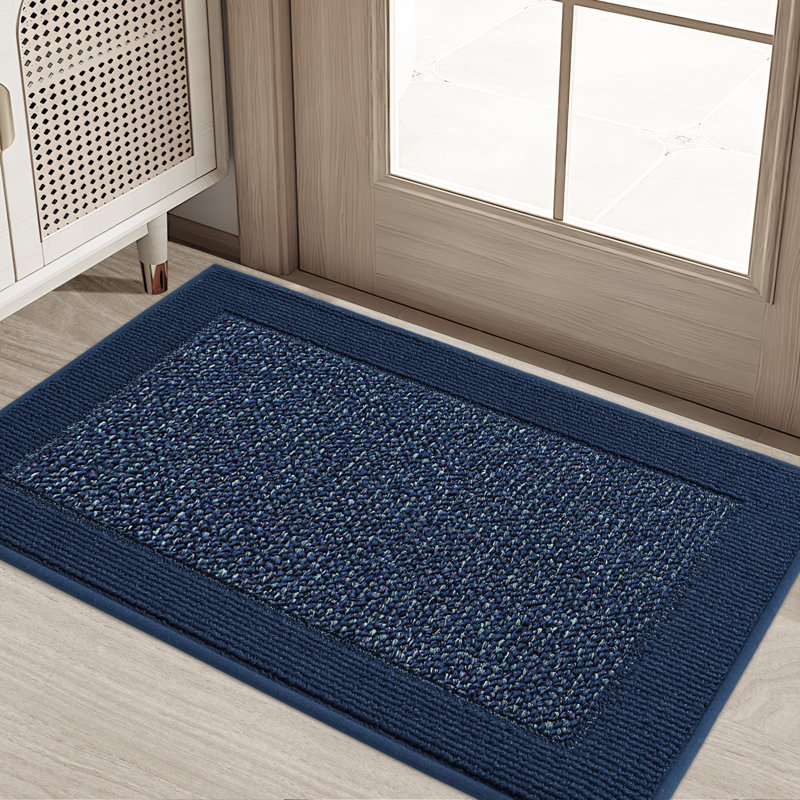 Non-Slip Indoor Doormat, Blue, 50.8cm W x 81.3cm L