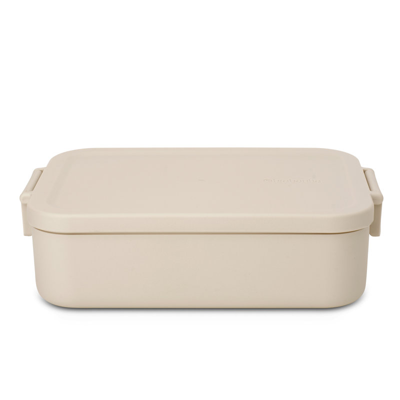 Brabantia Make & Take Lunch Box, Medium, Soft Beige