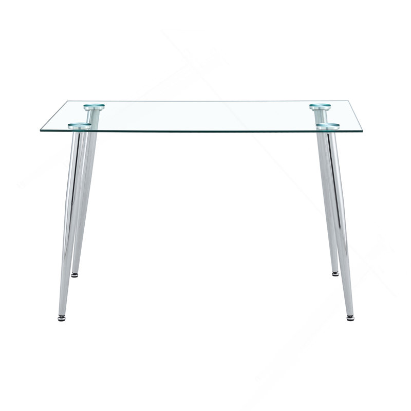 Table de salle à manger en verre