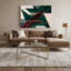 «Geometric Abstraction 63», art mural sur toile bleue-276860005