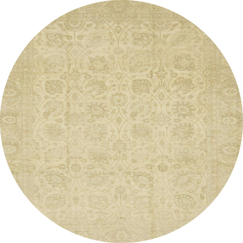 Abstract Indoor Rug, Round 3'