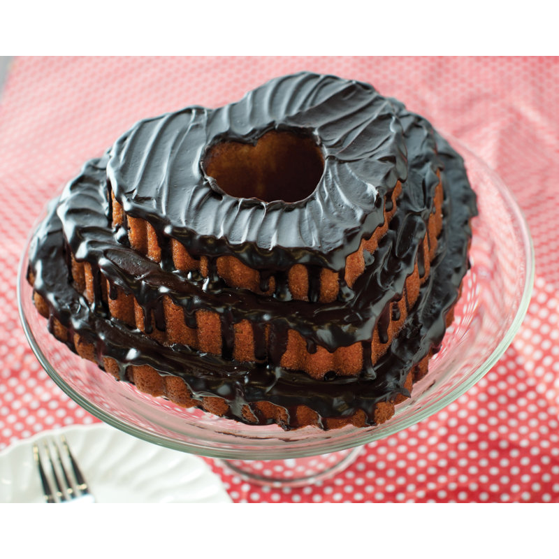 Nordic Ware Tiered Heart Bundt Pan