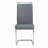 Modern Glam 9-Piece Tempered Glass Dining Set with Cantilever Chairs-1344620632