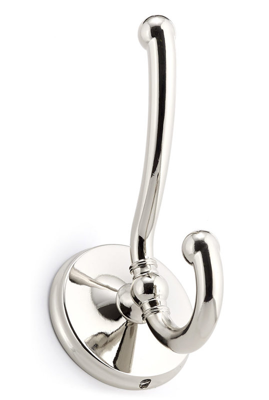Transitional Metal Wall Hook, Nickel