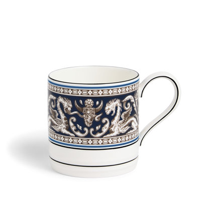 Florentine Navy Mug 11floz