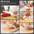 Costway 15 Piece Stainless Steel Knife Block Set