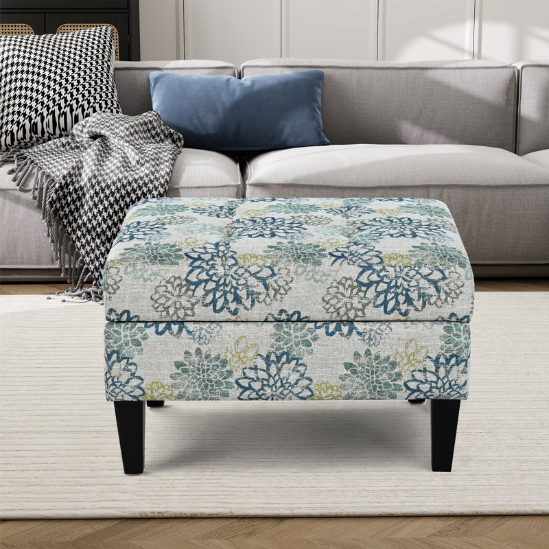 Rectangular Storage Upholstered Ottoman