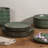 Gibson Elite Beckett Stoneware Matte Reactive Glaze 16 Piece Plates and Bowls Dinnerware Set - Grey-98537333