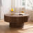30.51" Round Wood Coffee Table
