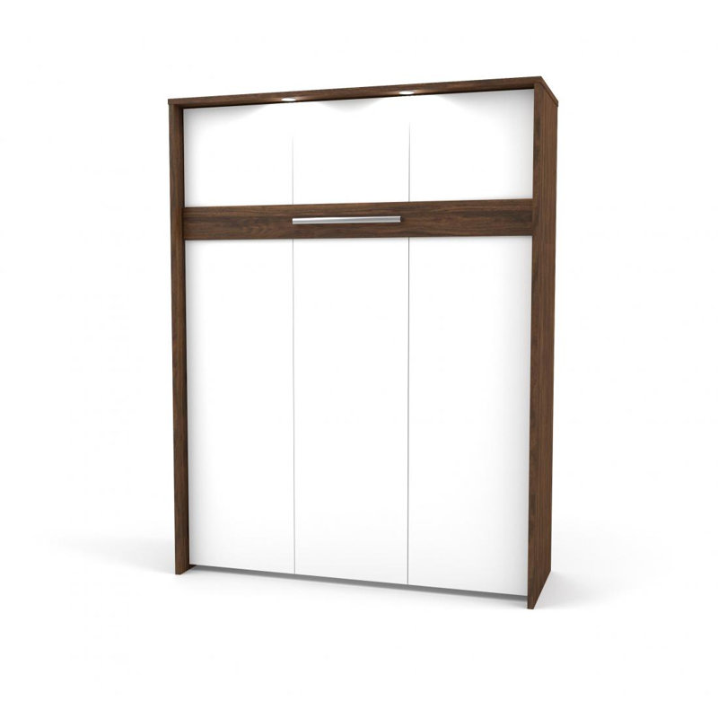 Osterman Murphy Bed, Bark Gray, Queen