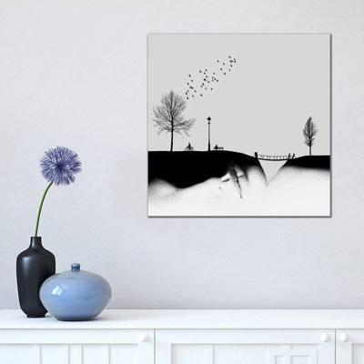 Untitled - Wrapped Canvas Painting