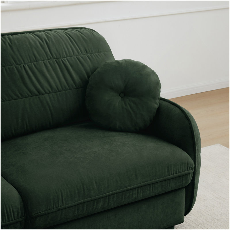 Canapé Chenille Cloud, Vert