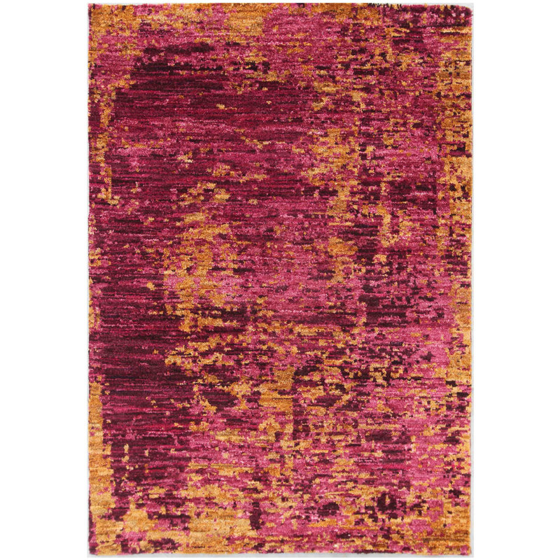 Geometric Hand Knotted 121cm X 175cm Area Rug