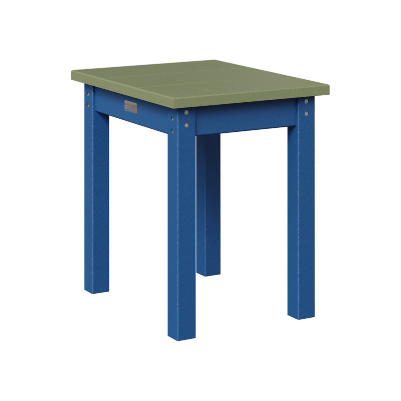 Berlin Gardens Economy End Table, Pacific Blue, Sage