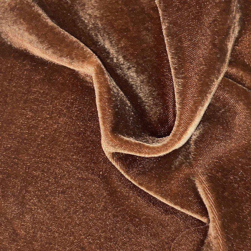 Rideau simple 48 x 108 po Stella, Cuivre brun