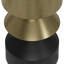 Table d'appoint - noir / laiton