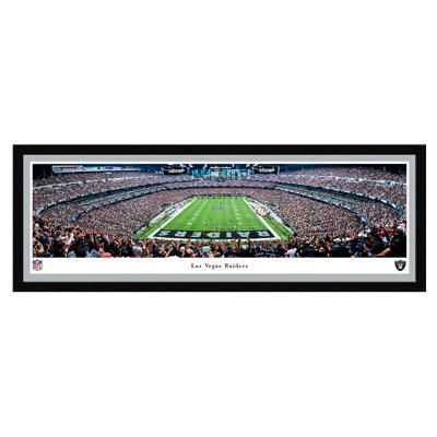 Las Vegas Raiders Panoramic End Zone Print " Las Vegas Raiders " by James Blakeway