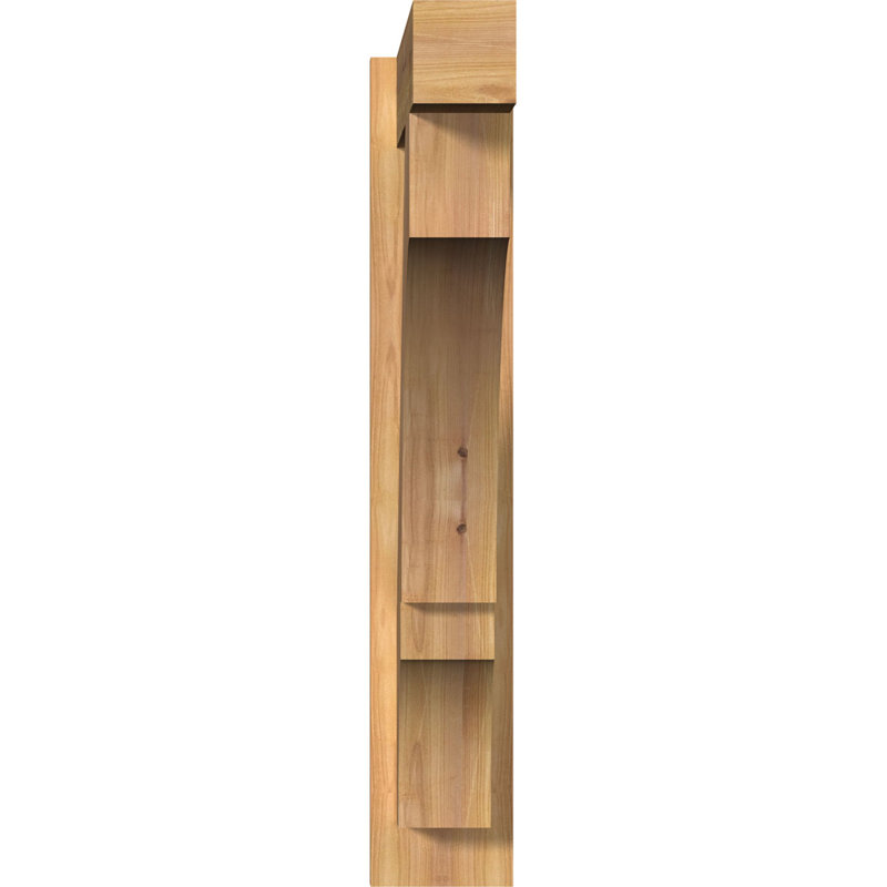 Bloc balboa rustique en bois rustique, P 24 po x H 32 po, Sapin Douglas de 7 1/2 po (lisse)