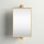 Miroir d'appoint mural Demetri-1907382843