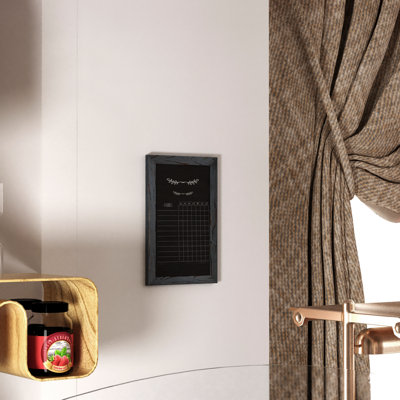 Flash Furniture Yes Porcelain Wood Chalkboard