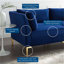 Causeuse en velours Ardent Performance-703329993