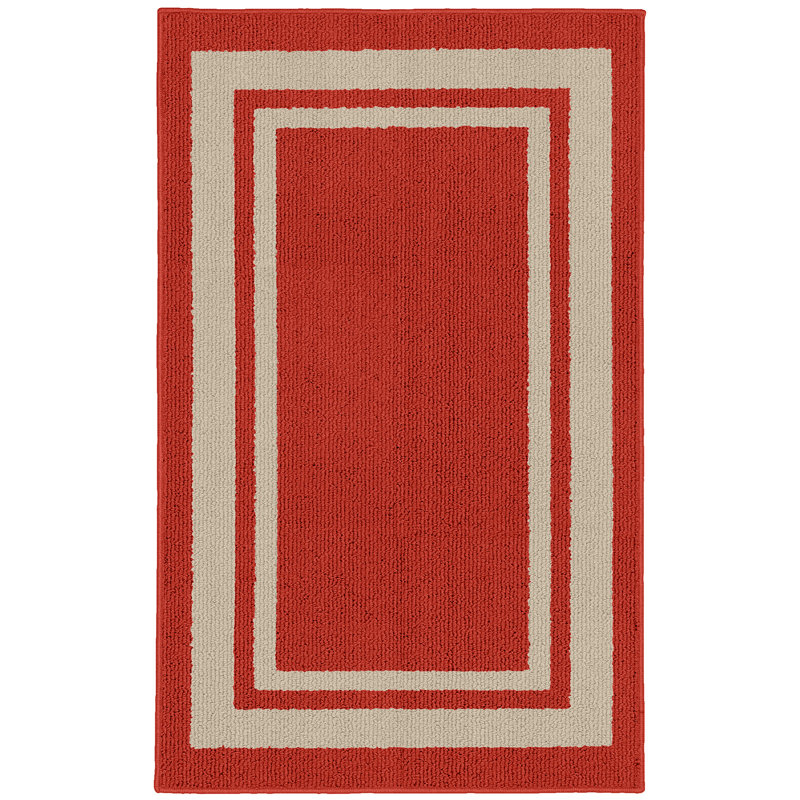 Tapis rouge touffeté Ertan, Rectangle 2 pi x 3 pi 3 po