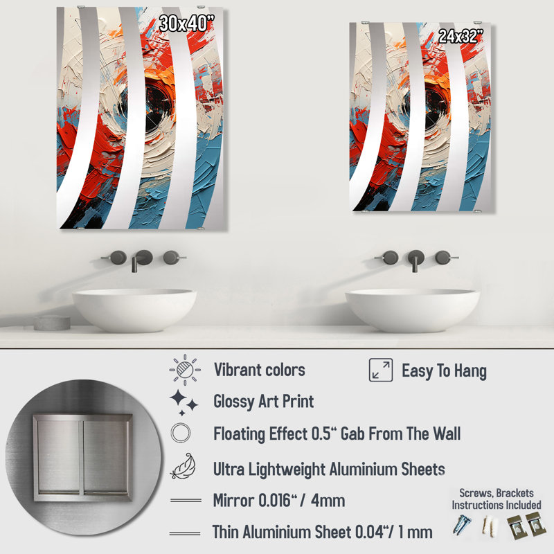 Miroir Pietsch, 32 po x 24 po