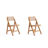 Bromleigh Solid Wood Folding Side Chair