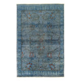 One-of-a-Kind Rectangle 5'6" X 8'9" Hand Knotted Area Rug