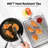 U-Taste 600ºF Heat-Resistant Silicone Kitchen Tongs: 7+9+12 Inch Heat Resistant Cooking Tong Set-75903809