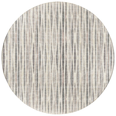 Washable Abstract Rug