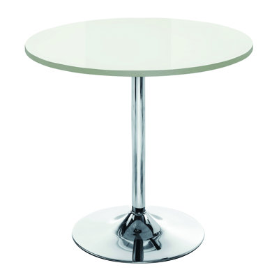 Ulmer Round Dining Table with Steel Base