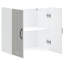 Kitchen Wall Cabinet Lucca White Engineered Wood