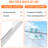 Large Walk-In Heavy Duty Polycarbonate Greenhouse for Outdoors with Aluminum Frame, Quick Setup, Roof Vent, Adjustable Windows & Lockable Door for Garden or Backyard, 8x12 FT (Original Color)-125367277-125367282