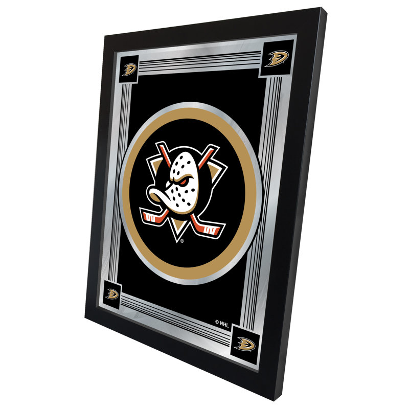 « logo mirror », impression encadrée NHL, Anaheim Ducks